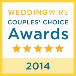 WeddingWire Couples' Choice Award Winner 2014