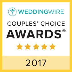 WeddingWire Couples' Choice Award Winner 2017